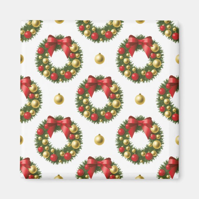 Christmas Wreaths Magnet (Framsidan)