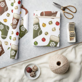 Christmas Wreaths Presentpapper