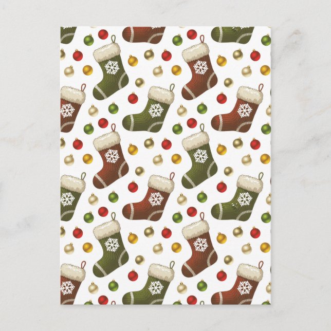 Christmas Wreaths Vykort (Framsida)