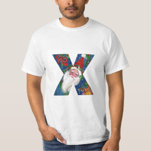 CHRISTMAS X BREV / JULTOMTEN MED RED RIBBON T-SHIRT