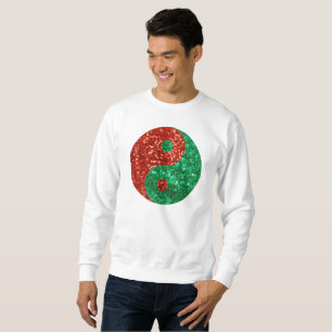christmas yin yang manar sweatshirt