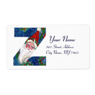 CHRISTMAS Z BREV / JULTOMTEN MED RED RIBBON FRAKTSEDEL