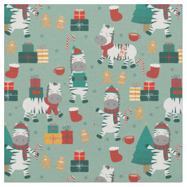 christmas zebra, helgdag ful julafton på vintern tyg