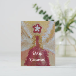 Christmasangel gift love feiertagspostkarte helg vykort