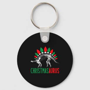 Christmasaurus Söt Jul Dinosaurie Träd Rex Di Nyckelring