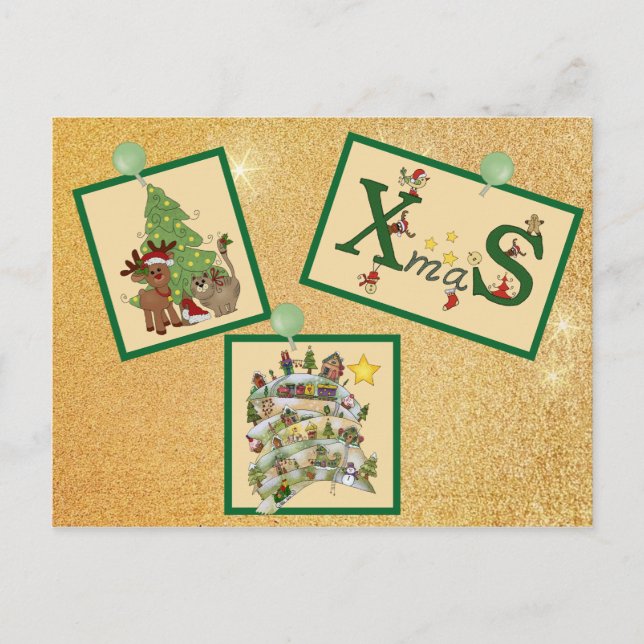 Christmasbuild Vykort (Framsida)