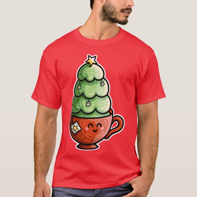 Christmasea retro t shirt (Framsida)