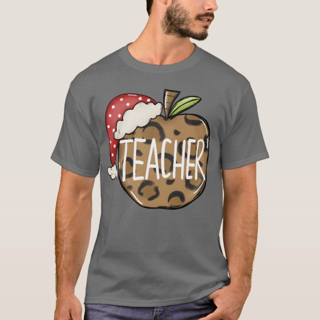 Christmaseacher-gåva T Shirt (Framsida)