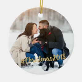 #Christmasfotoprydnad 2018 Julgransprydnad Keramik