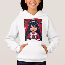 Christmasgirl Sweatshirt för barn T Shirt