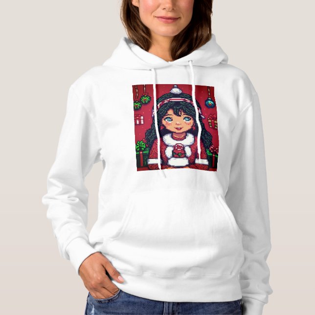 Christmasgirl Sweatshirt T Shirt (Framsida)