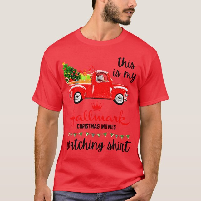 Christmashis är min lägenhet Movie Sweat retro T Shirt (Framsida)