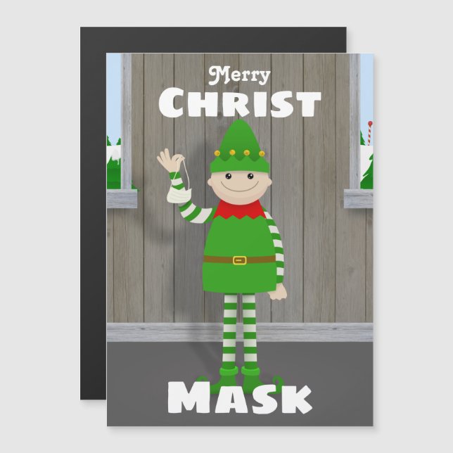 Christmask (Fram/baksida)