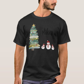 Christmasree jul Women God jul-flicka T Shirt