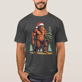 Christmasree Santa Hat-flicka T Shirt