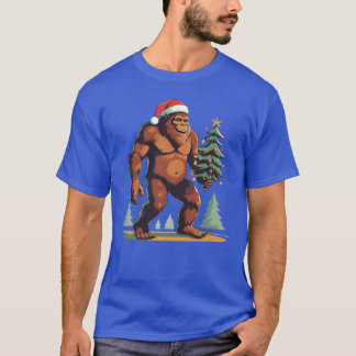 Christmasree Santa Hat-flicka T Shirt