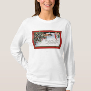 ChristmasSleeping barn och en dikt Tee