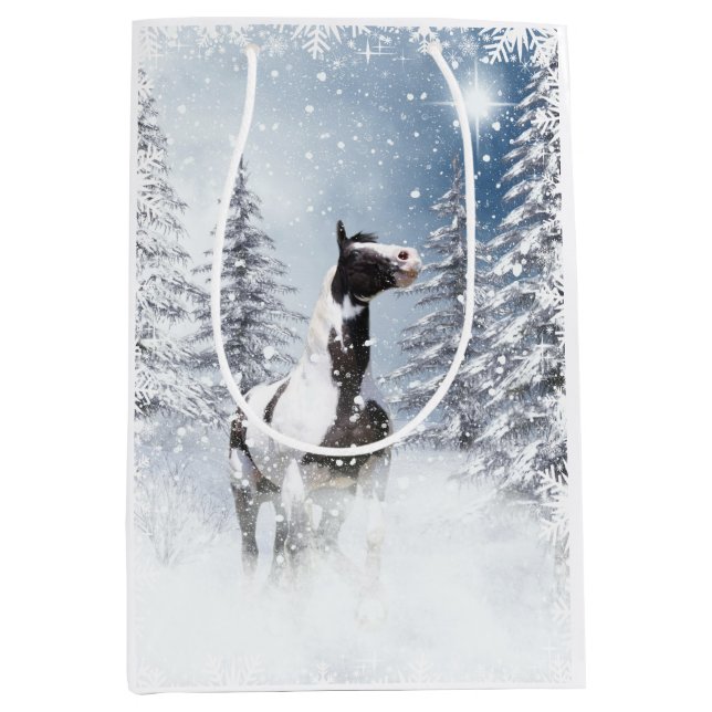 Christmassy målar hästen (Framsidan)