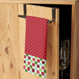 Christmasy Polka dots Microfiber Kitchen Towel Kökshandduk