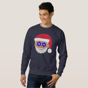 christmukah jultomten emoji manar sweatshirt