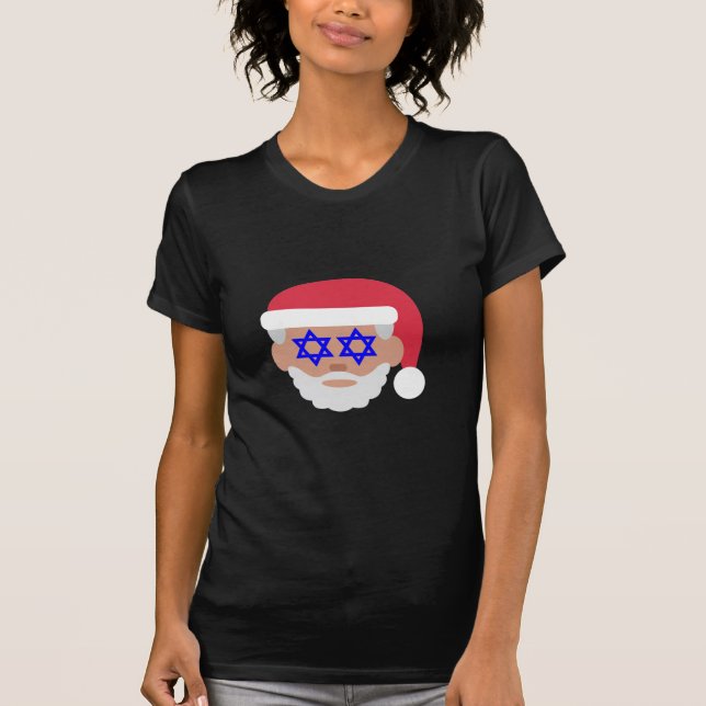 christmukah jultomten emoji tee (Framsida)