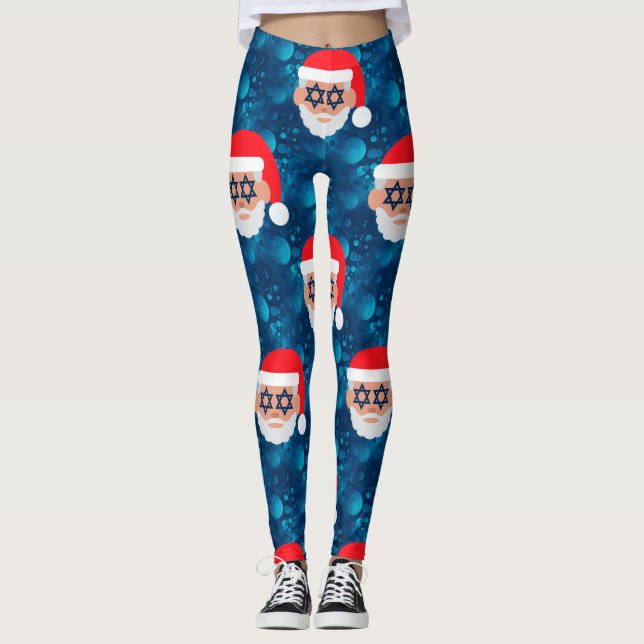 christmukah Tomemoji Leggings (Framsida)