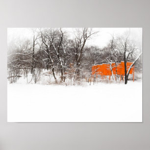 Christo "Grind" i Central Park Poster
