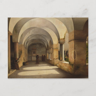Christoffer Wilhelm Eckersberg - Cloisters Vykort