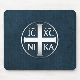 Christogram ICXC NIKA Jesus erövrar Musmatta