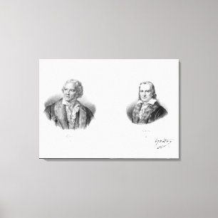 Christoph Willibald von Gluck och Andre Canvastryck