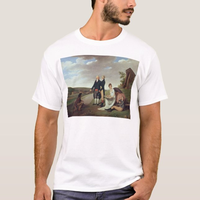 Christophe-Philippe Oberkampf och familj T Shirt (Framsida)