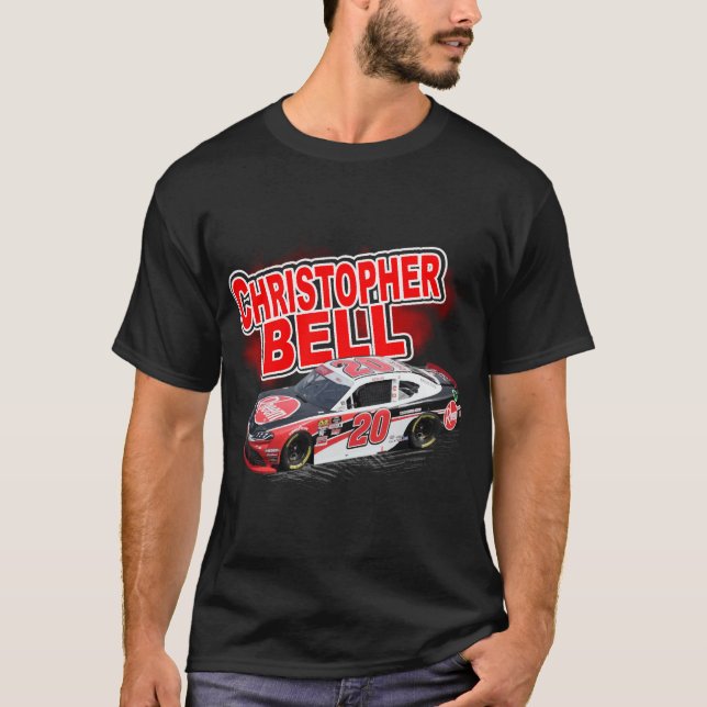 Christopher Bell Xfinity Driver-bil T Shirt (Framsida)
