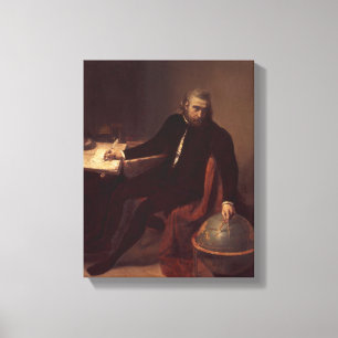 Christopher Columbus, 1839 Canvastryck
