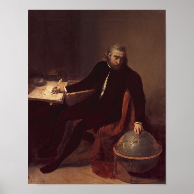 Christopher Columbus, 1839 Poster (Framsidan)