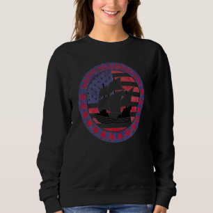 Christopher Columbus Day History Voyage American H T Shirt