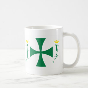 Christopher Columbus flagga Kaffemugg