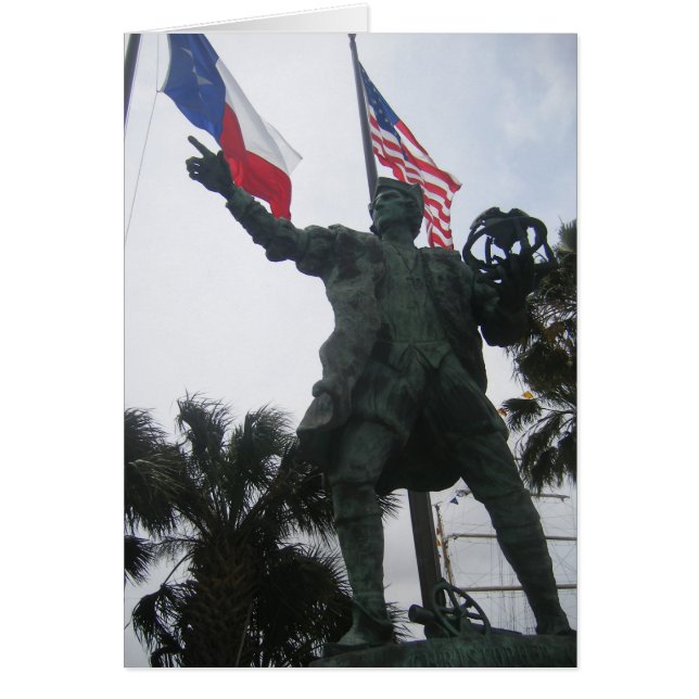 Christopher Columbus Hälsningskort (Framsidan)