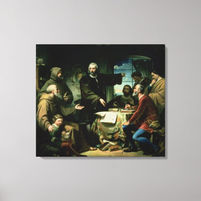 Christopher Columbus i klostret La Canvastryck (Framsida)