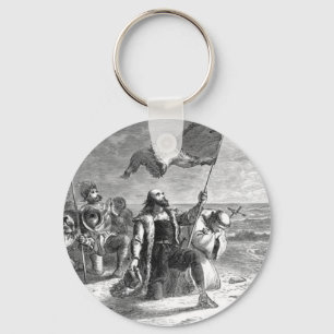 Christopher-Columbus landning Nyckelring