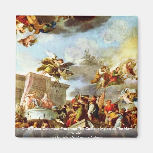 Christopher Columbus Magnet (Framsidan)