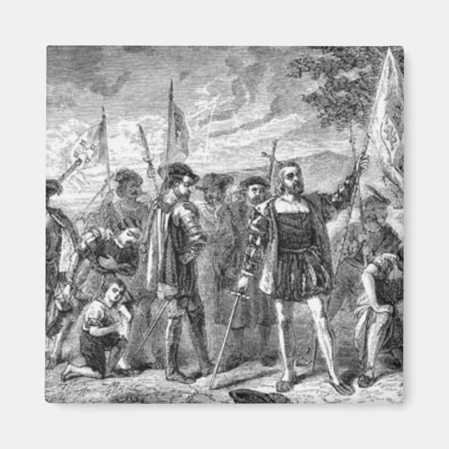 Christopher Columbus Magnet (Framsidan)
