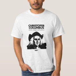 Christopher Columbus vitt-skjorta Tee