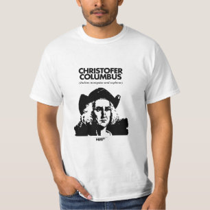 Christopher Columbus vitt-skjorta Tee
