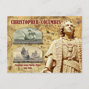 Christopher Columbus Vykort