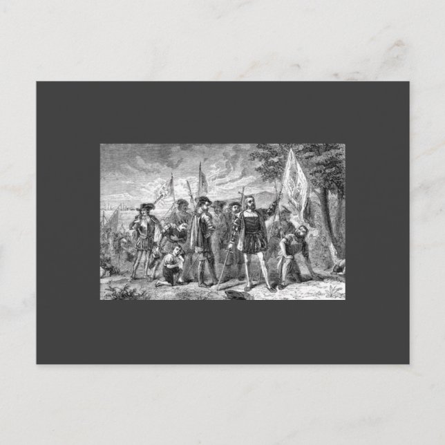 Christopher Columbus Vykort (Framsida)