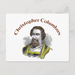 Christopher Columbus Vykort