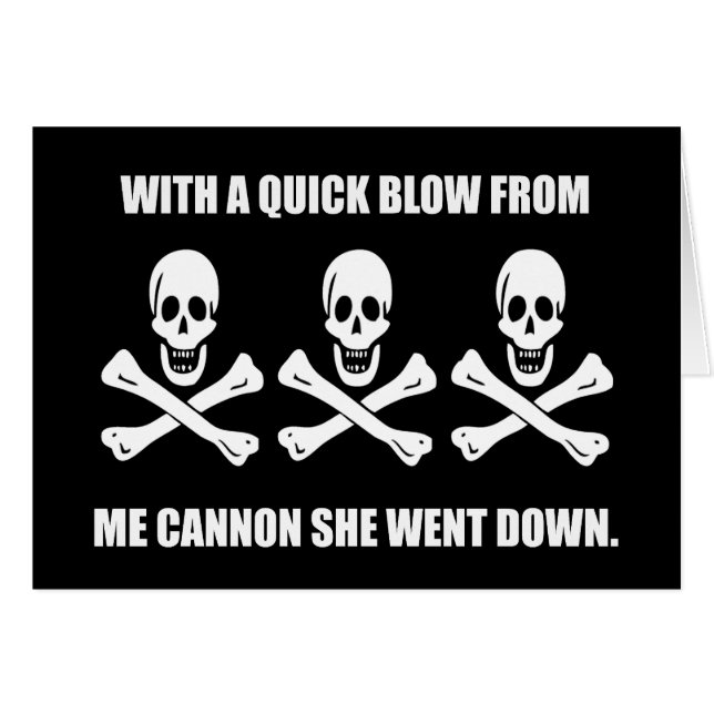 Christopher Condent #19-Ambiguous Hälsningskort (Framsidan Horizontal)