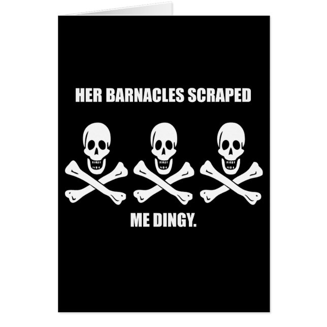 Christopher Condent #9-Ambiguous Hälsningskort (Framsidan)