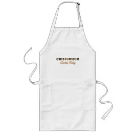 Christopher cookie Kung Long Apron Långt Förkläde