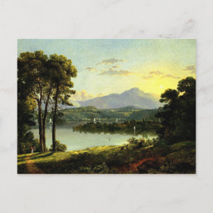 Christopher Cranch - View on Hudson Vykort